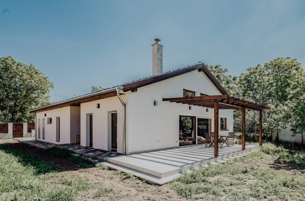 könnyűszerkezetes ház külső